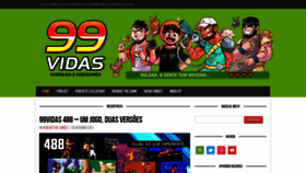 What 99vidas.com.br website looked like in 2021 (2 years ago)