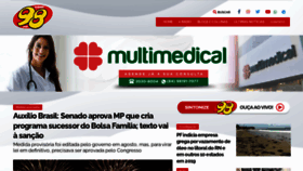 What 98fmnatal.com.br website looked like in 2021 (2 years ago)