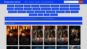 What 9xmovies.page website looked like in 2021 (2 years ago)