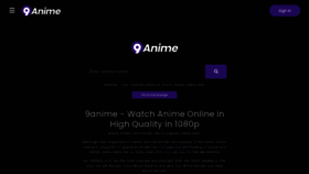 What 9anime2.com website looked like in 2022 (2 years ago)