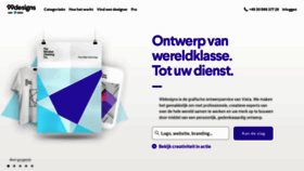 What 99designs.nl website looked like in 2022 (2 years ago)