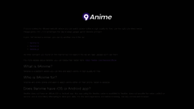 What 9anime.me website looked like in 2022 (2 years ago)