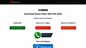 What 918kissmalaysia.app website looked like in 2022 (1 year ago)