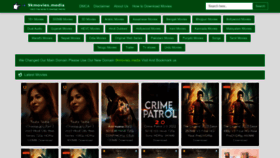 What 9kmovies.media website looked like in 2022 (1 year ago)