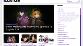 What 9anime-tv.com website looked like in 2022 (1 year ago)
