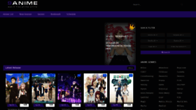 What 9anime.li website looked like in 2022 (1 year ago)