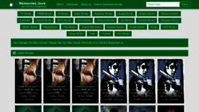 What 9kmovies.love website looked like in 2022 (1 year ago)