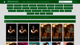 What 9kmovies.tours website looked like in 2022 (1 year ago)