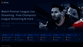 What 9goal.tv website looked like in 2022 (1 year ago)