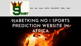 What 9jabetking.com website looked like in 2022 (1 year ago)
