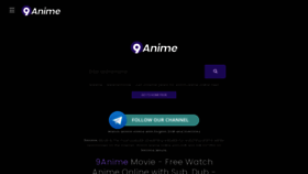What 9anime.movie website looked like in 2023 (1 year ago)