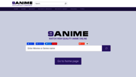 What 9anime.cloud website looked like in 2023 (1 year ago)