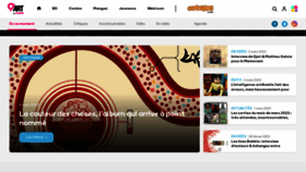 What 9emeart.fr website looked like in 2023 (2 years ago)