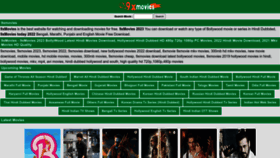 What 9xmovies.one website looked like in 2023 (This year)