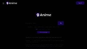 What 9animes.cc website looked like in 2023 (1 year ago)
