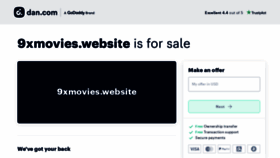 What 9xmovies.website website looked like in 2023 (This year)