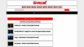 What 9jablazejams.com.ng website looked like in 2023 (This year)