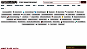 What 9minecraft.net website looks like in 2024 