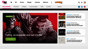 What 9emeart.fr website looked like in 2024 (1 year ago)