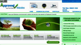 What Approvedwebsites.co.uk website looked like in 2011 (13 years ago)