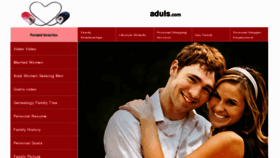 What Aduls.com website looked like in 2011 (12 years ago)