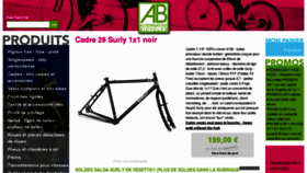 What Alternativebicycles.fr website looked like in 2011 (12 years ago)