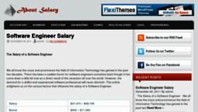 What Aboutsalary.net website looked like in 2011 (12 years ago)