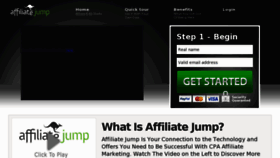 What Affiliatejump.com website looked like in 2011 (12 years ago)
