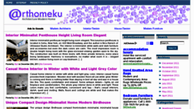 What Arthomeku.com website looked like in 2011 (12 years ago)