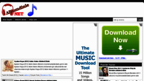 What Albumdinle.net website looked like in 2012 (12 years ago)