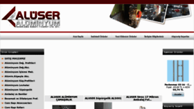 What Aluser.com.tr website looked like in 2012 (12 years ago)