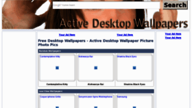 What Activedesktopwallpapers.com website looked like in 2012 (12 years ago)