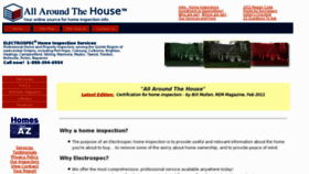 What Allaroundthehouse.com website looked like in 2012 (12 years ago)