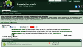 What Androidsforum.de website looked like in 2012 (12 years ago)