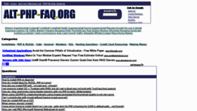 What Alt-php-faq.org website looked like in 2012 (12 years ago)