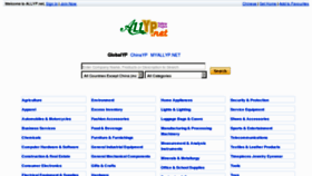 What Allyp.net website looked like in 2012 (12 years ago)