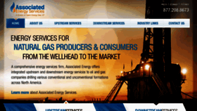 What Associatedenergyservices.com website looked like in 2012 (12 years ago)
