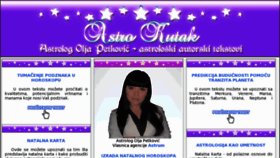 What Astrokutak.com website looked like in 2012 (12 years ago)