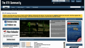 What Atkcommunity.com website looked like in 2012 (12 years ago)