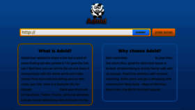 What Adnld.com website looked like in 2012 (12 years ago)