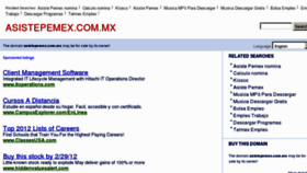What Asistepemex.com.mx website looked like in 2012 (12 years ago)
