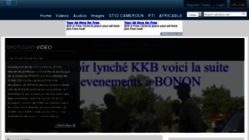 What Afrobox.net website looked like in 2012 (12 years ago)