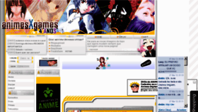What Animesxgames.com website looked like in 2012 (12 years ago)