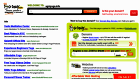 What Agniyoga.info website looked like in 2012 (12 years ago)