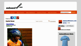 What Awkwardboners.com website looked like in 2012 (11 years ago)