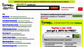 What Amustic.com website looked like in 2012 (12 years ago)