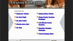 What Airasiachart.com website looked like in 2012 (12 years ago)