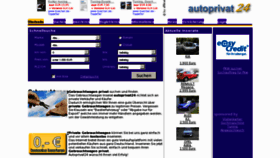 What Autoprivat24.de website looked like in 2012 (12 years ago)