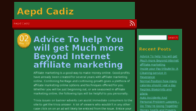 What Aepdcadiz.com website looked like in 2012 (11 years ago)