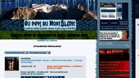 What Aupaysdumontblanc.com website looked like in 2012 (12 years ago)
